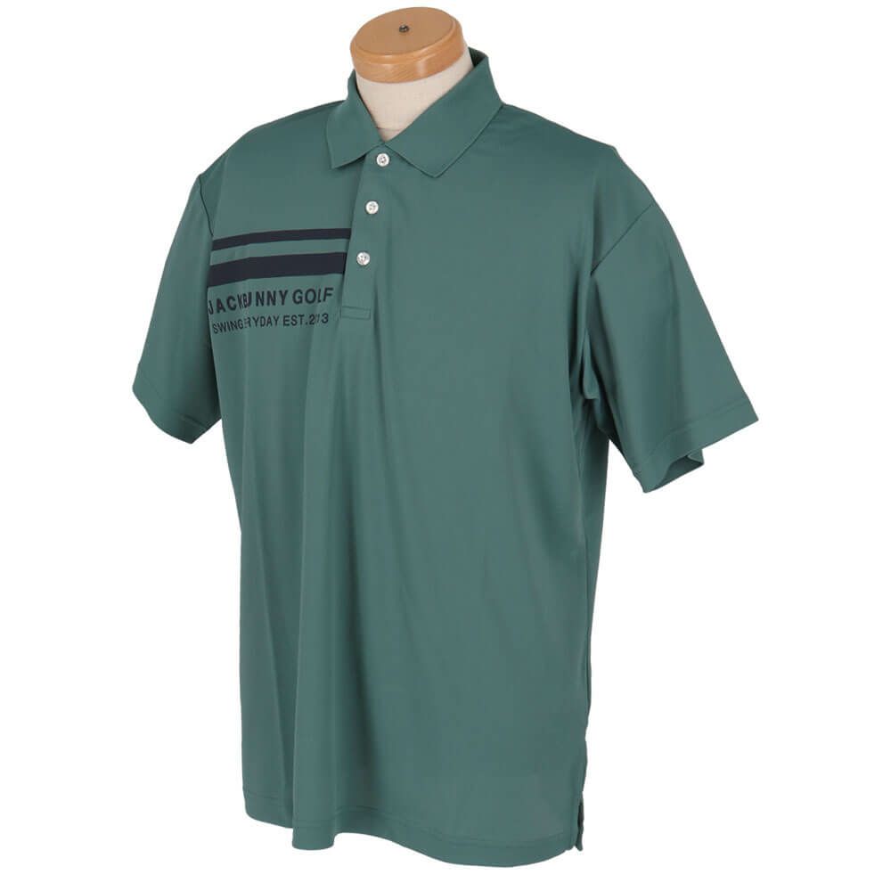 ジャックバニー Jack Bunny!!　メンズ ラインデザイン PE裏鹿の子 半袖 ポロシャツ 262-5160309　2025年モデル 詳細10