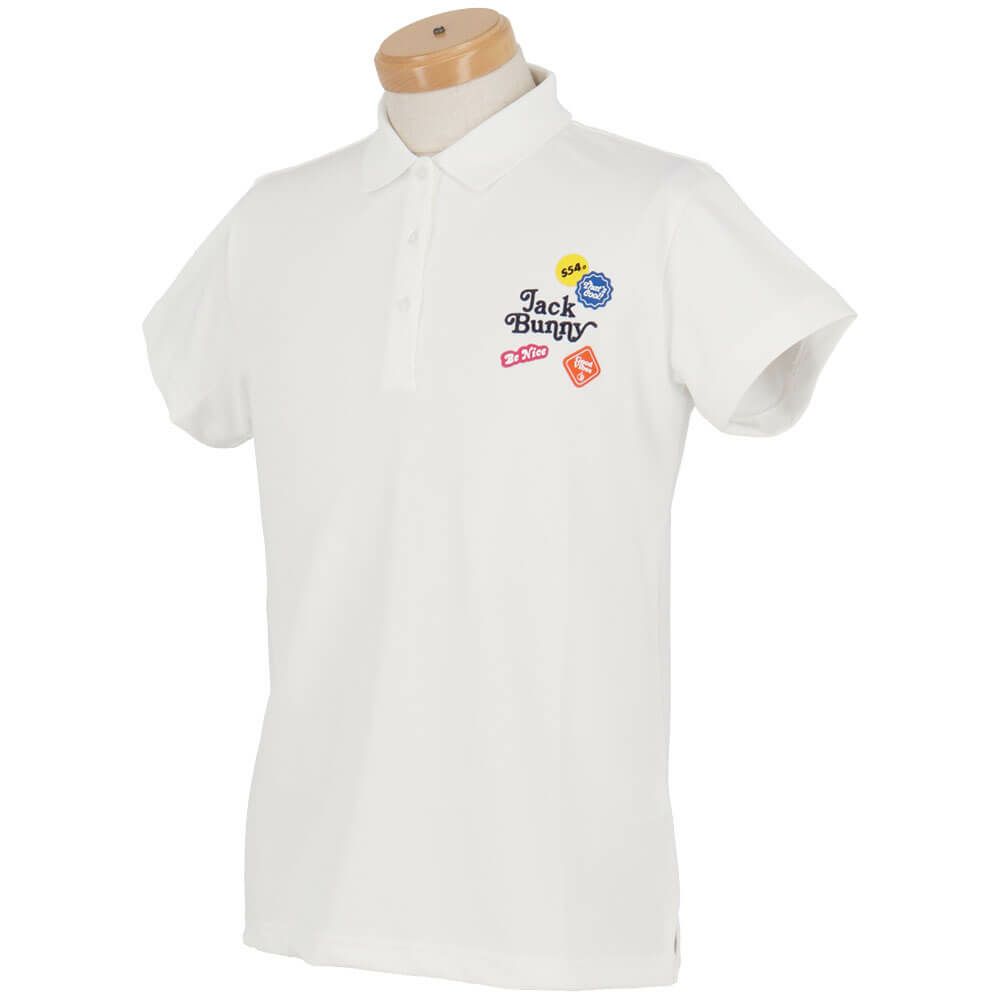 ジャックバニー Jack Bunny!!　レディース フルダルメッシュ 半袖 ポロシャツ 263-5160302　2025年モデル 詳細4