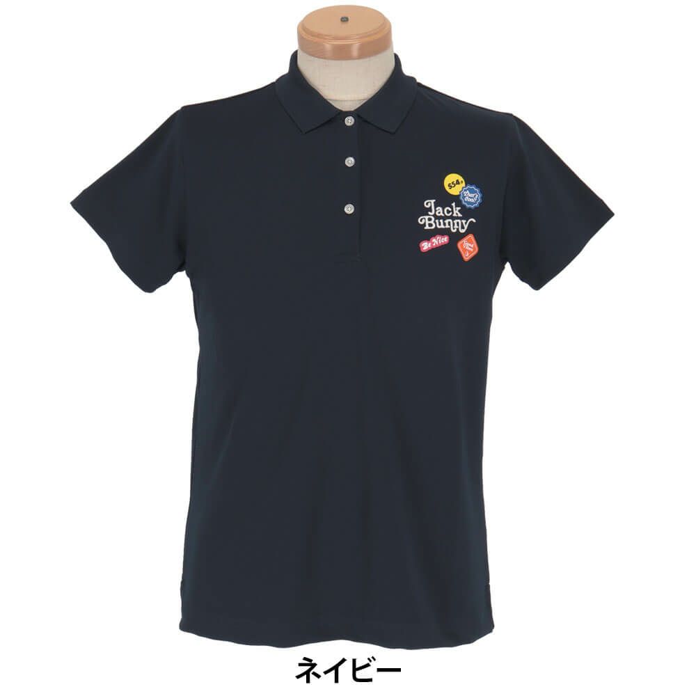 ジャックバニー Jack Bunny!!　レディース フルダルメッシュ 半袖 ポロシャツ 263-5160302　2025年モデル 詳細5