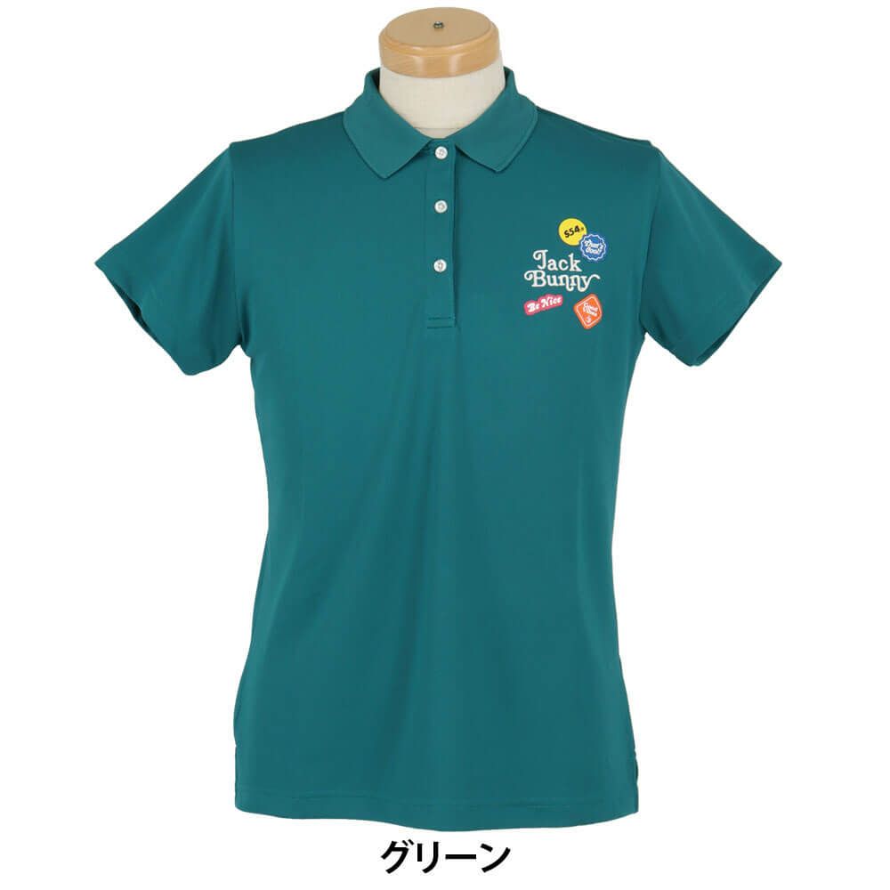 ジャックバニー Jack Bunny!!　レディース フルダルメッシュ 半袖 ポロシャツ 263-5160302　2025年モデル 詳細8
