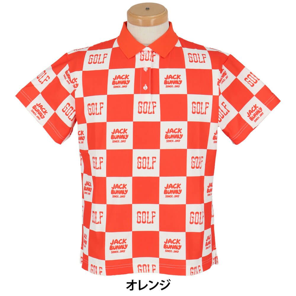 ジャックバニー Jack Bunny!!　レディース フルダルメッシュ 半袖 ポロシャツ 263-5160314　2025年モデル 詳細8