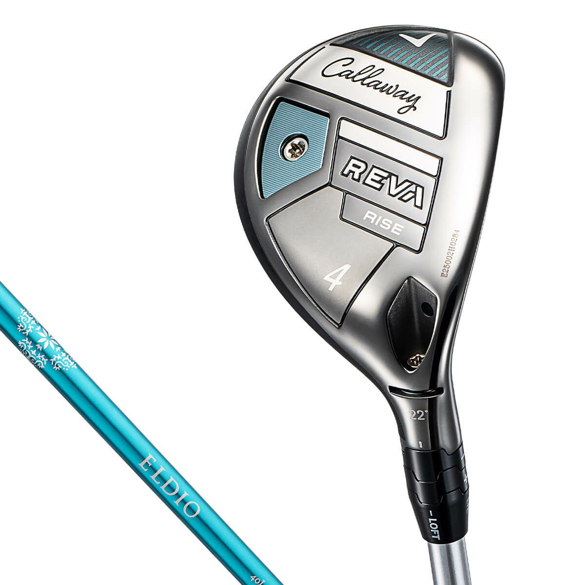 キャロウェイ　レディース REVA RISE レヴァ ライズ ユーティリティ　ELDIO 40 for Callaway LDY カーボンシャフト