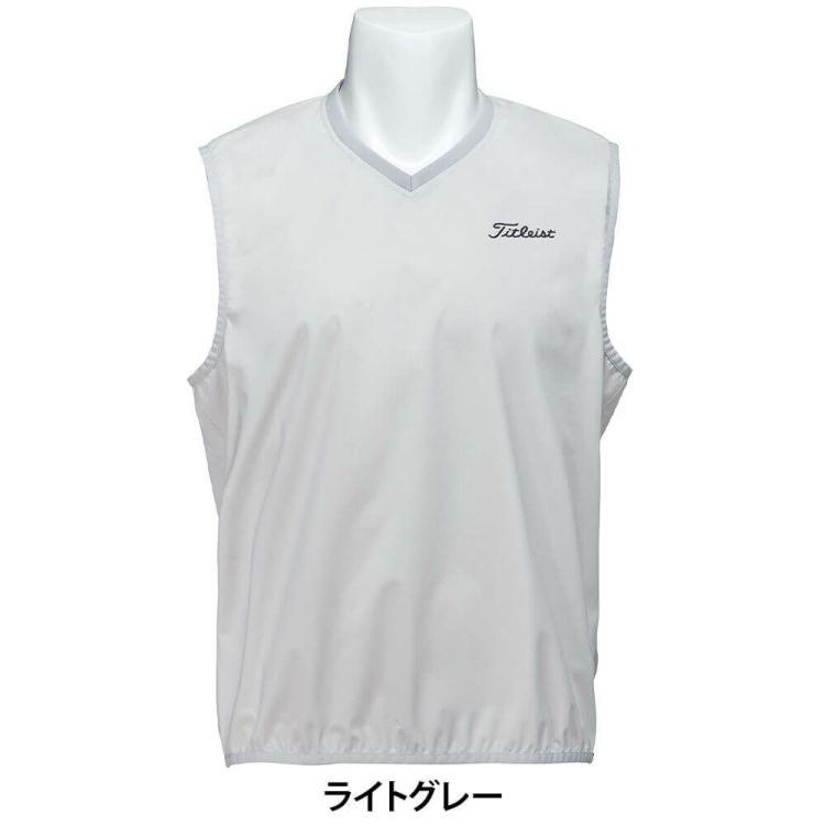 タイトリスト Titleist メンズ Vネック レインウェア ベスト TMPMR981J