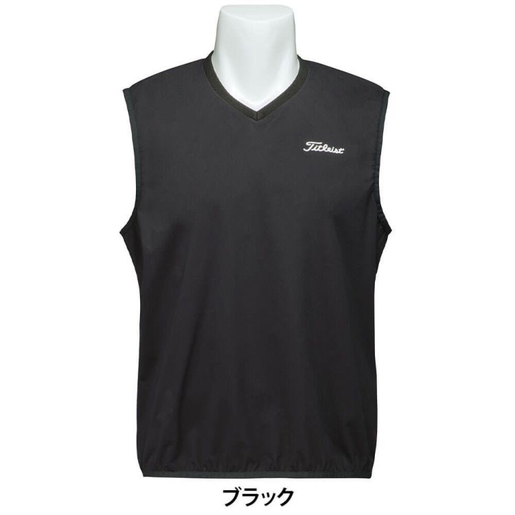 タイトリスト Titleist メンズ Vネック レインウェア ベスト TMPMR981J