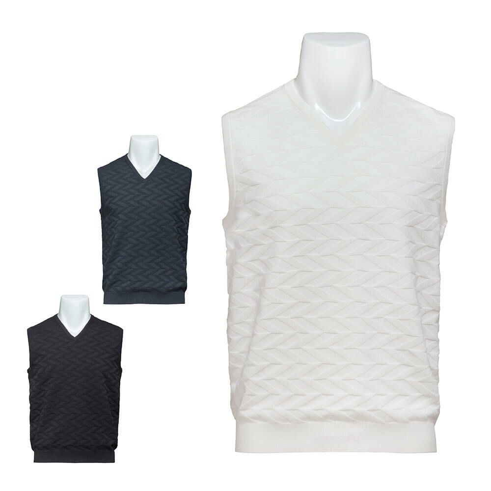 タイトリスト Titleist　メンズ Vネック ベスト TMPMK132J　2025年モデル