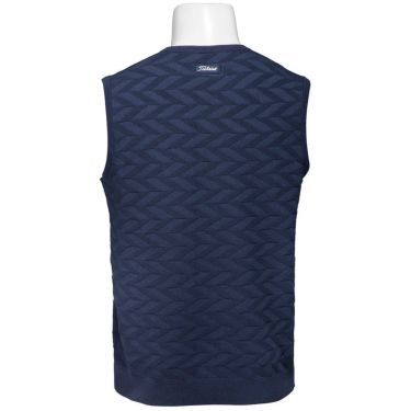 タイトリスト Titleist　メンズ Vネック ベスト TMPMK132J　2025年モデル 詳細4