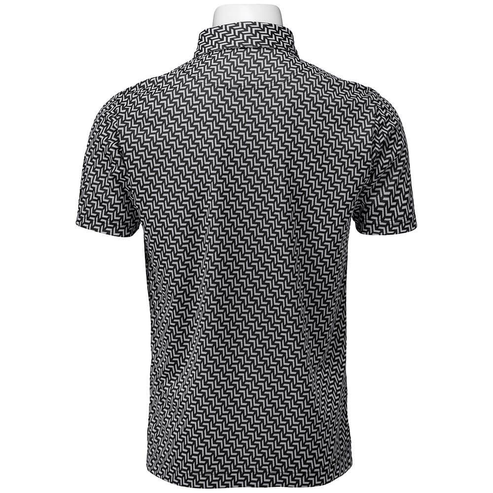 タイトリスト Titleist　メンズ バイヤス ヘリンボーン ジャカード 半袖 ポロシャツ TMPMS103J　2025年モデル 詳細3