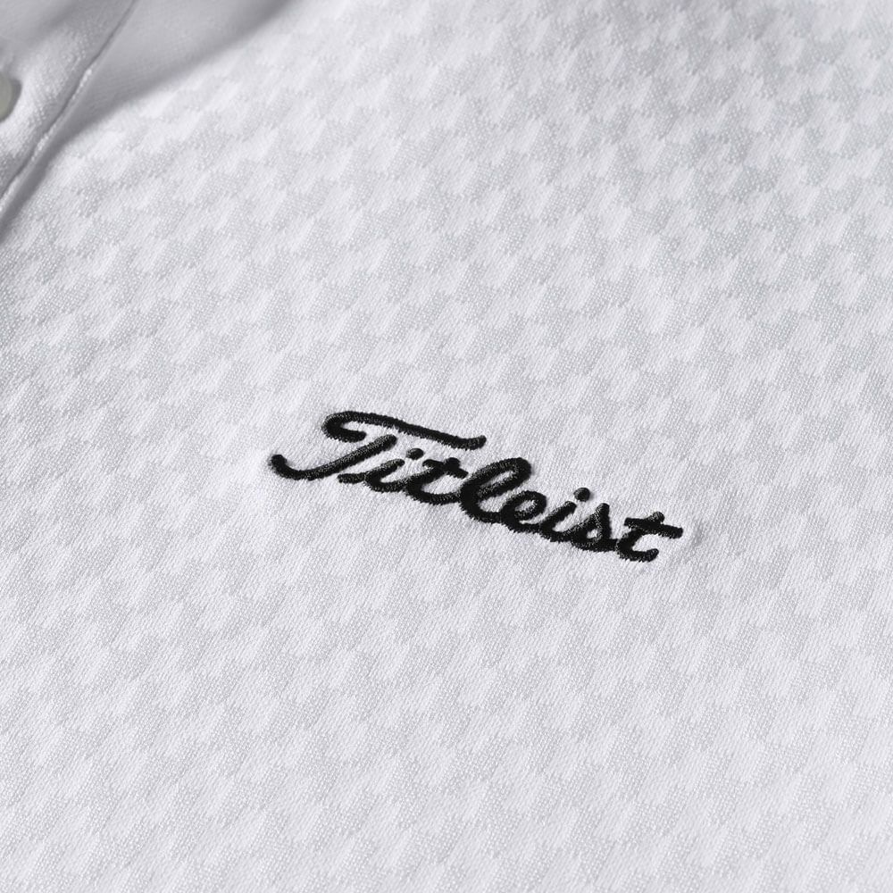 タイトリスト Titleist　メンズ デジタル柄 ジャカード 半袖 ポロシャツ TMPMS111J　2025年モデル 詳細5