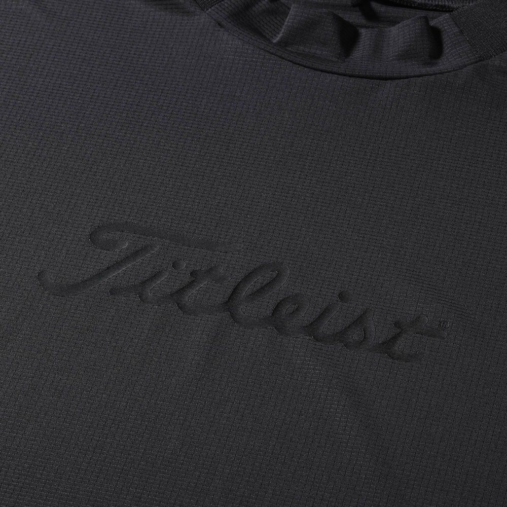 タイトリスト Titleist　メンズ パワードライ 半袖 モックネックシャツ TMPMS112J　2025年モデル 詳細4