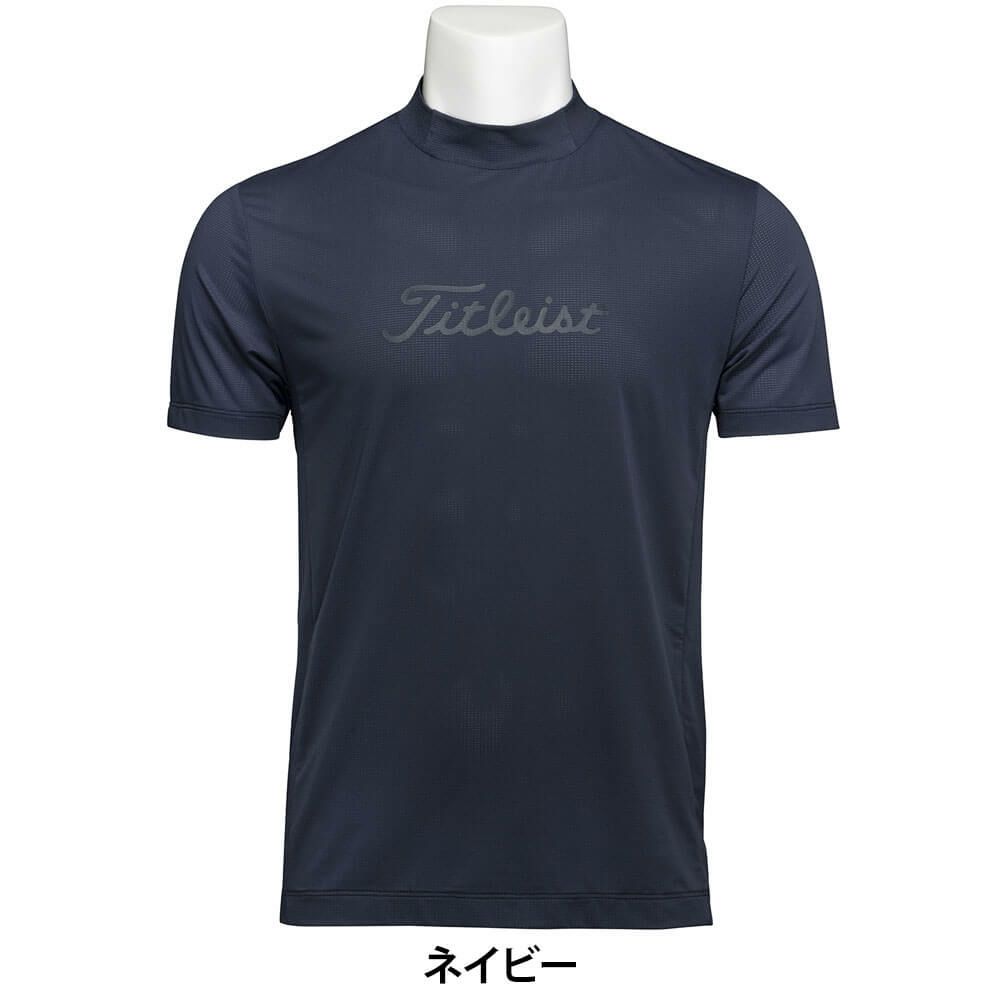 タイトリスト Titleist　メンズ パワードライ 半袖 モックネックシャツ TMPMS112J　2025年モデル 詳細5
