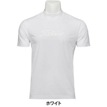 タイトリスト Titleist　メンズ パワードライ 半袖 モックネックシャツ TMPMS112J　2025年モデル 詳細6