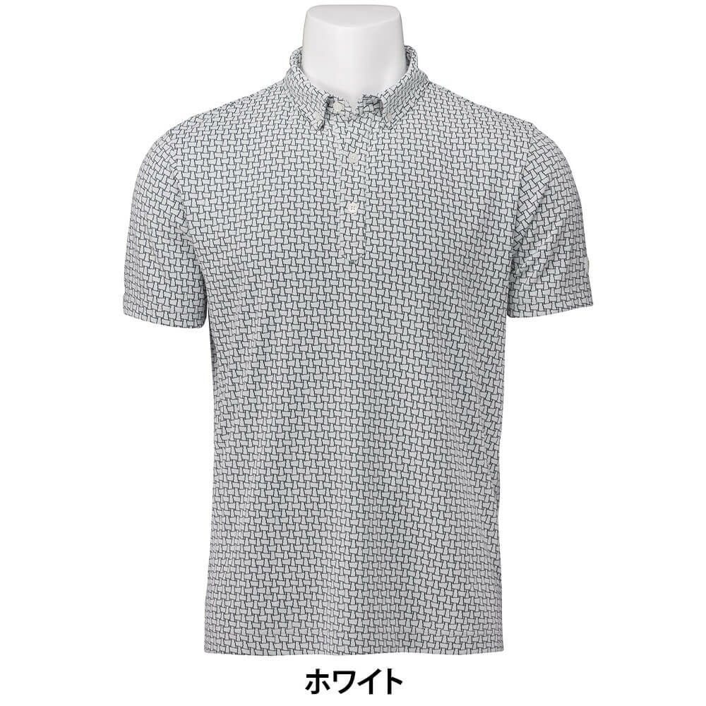 タイトリスト Titleist　メンズ ジャカード 半袖 ボタンダウン ポロシャツ TMPMS117J　2025年モデル 詳細2