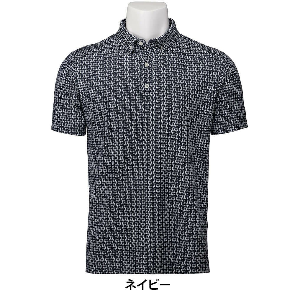 タイトリスト Titleist　メンズ ジャカード 半袖 ボタンダウン ポロシャツ TMPMS117J　2025年モデル 詳細3
