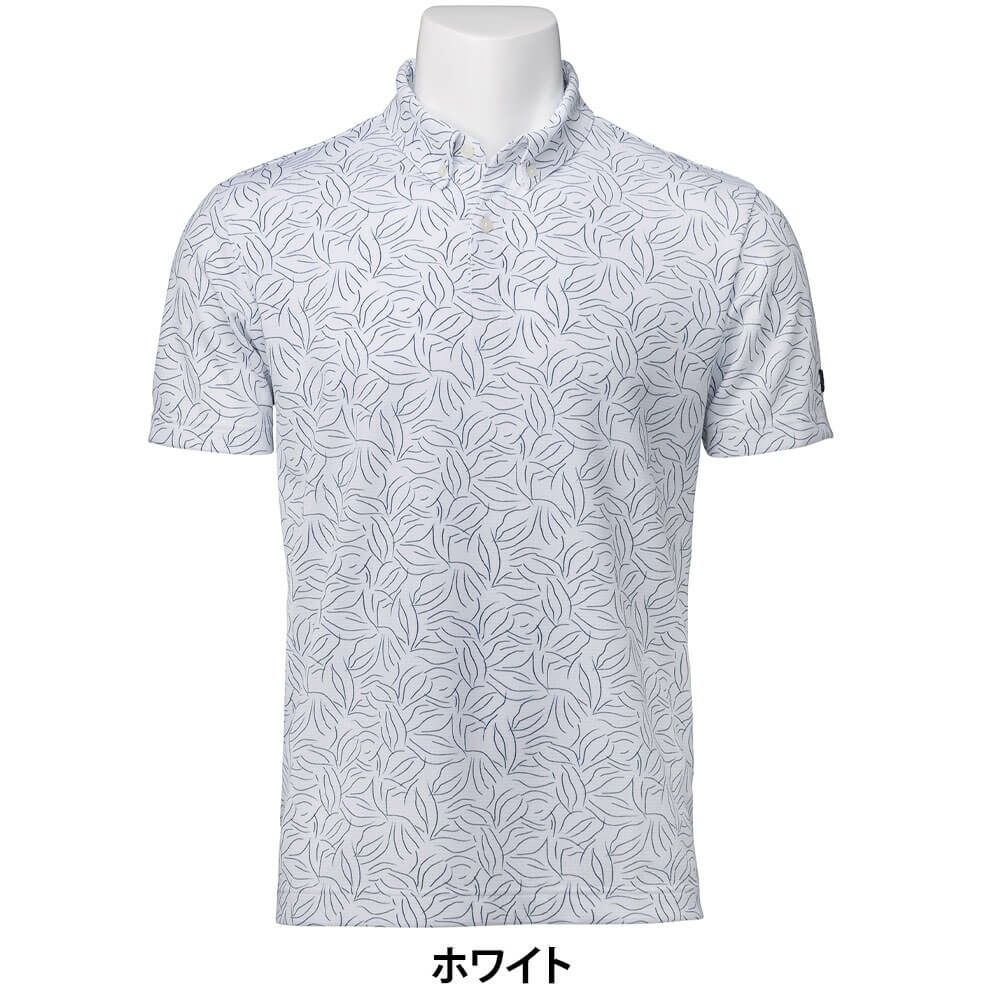 タイトリスト Titleist　メンズ ホールメッシュ ボタニカルプリント 半袖 ポロシャツ TMPMS121J　2025年モデル 詳細2