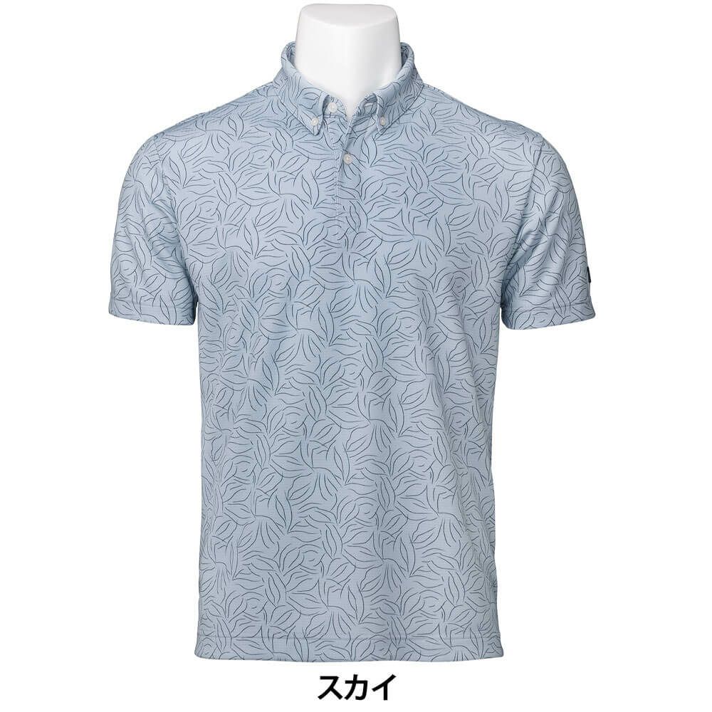タイトリスト Titleist　メンズ ホールメッシュ ボタニカルプリント 半袖 ポロシャツ TMPMS121J　2025年モデル 詳細5