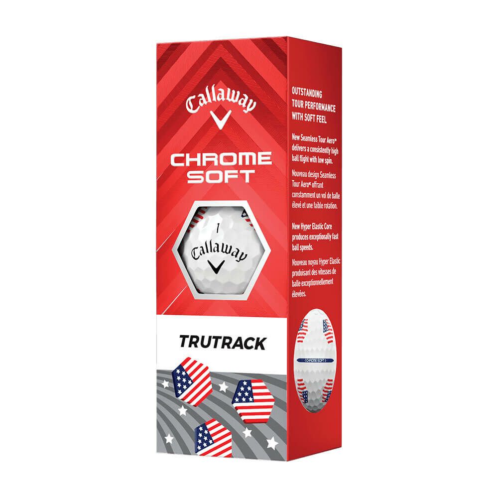 キャロウェイ　クロム ソフト トゥルートラック USA 2024年モデル　ゴルフボール　1ダース（12球入り） 詳細4