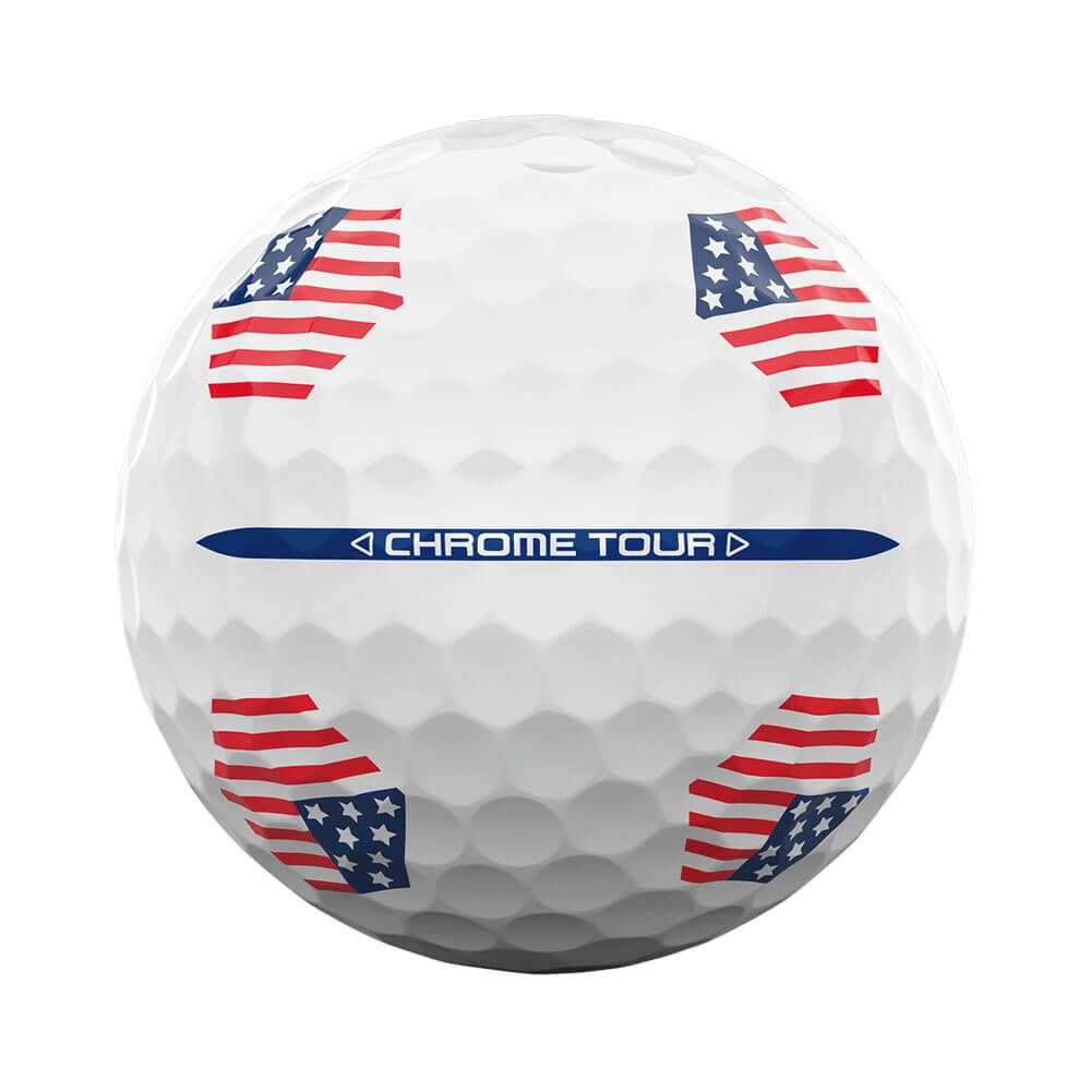 キャロウェイ　クロム ツアー トゥルートラックUSA 2024年モデル ゴルフボール　1ダース（12球入り） 詳細3