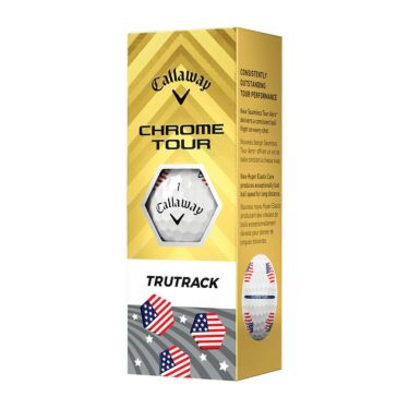 キャロウェイ　クロム ツアー トゥルートラックUSA 2024年モデル ゴルフボール　1ダース（12球入り） 詳細4