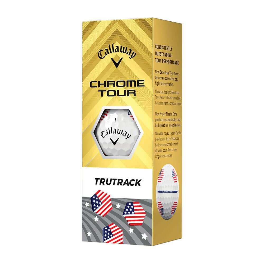 キャロウェイ　クロム ツアー トゥルートラックUSA 2024年モデル ゴルフボール　1ダース（12球入り） 詳細4