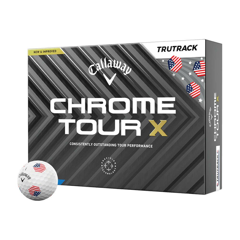 キャロウェイ　クロム ツアーX トゥルートラックUSA 2024年モデル ゴルフボール　1ダース（12球入り）