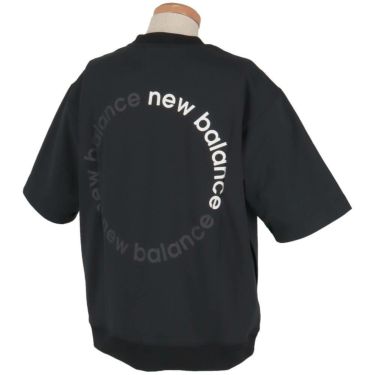 ニューバランスゴルフ　メンズ スウェット ハーフスリーブ クルーネック シャツ 012-5164001　2025年モデル 詳細3