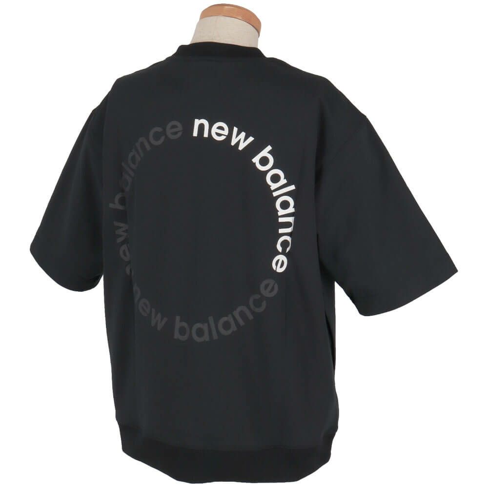 ニューバランスゴルフ　メンズ スウェット ハーフスリーブ クルーネック シャツ 012-5164001　2025年モデル 詳細3