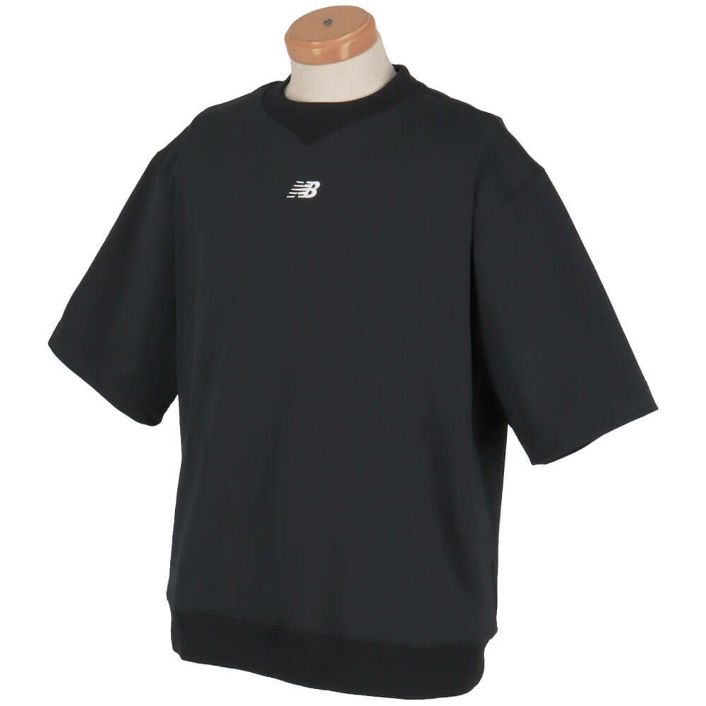 ニューバランスゴルフ　メンズ スウェット ハーフスリーブ クルーネック シャツ 012-5164001　2025年モデル 詳細4