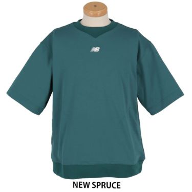 ニューバランスゴルフ　メンズ スウェット ハーフスリーブ クルーネック シャツ 012-5164001　2025年モデル 詳細5