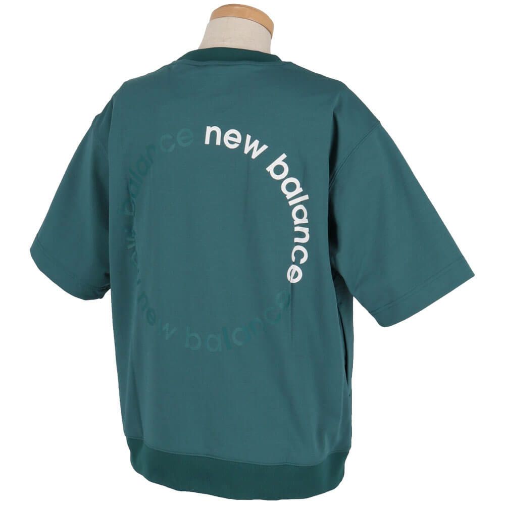 ニューバランスゴルフ　メンズ スウェット ハーフスリーブ クルーネック シャツ 012-5164001　2025年モデル 詳細6
