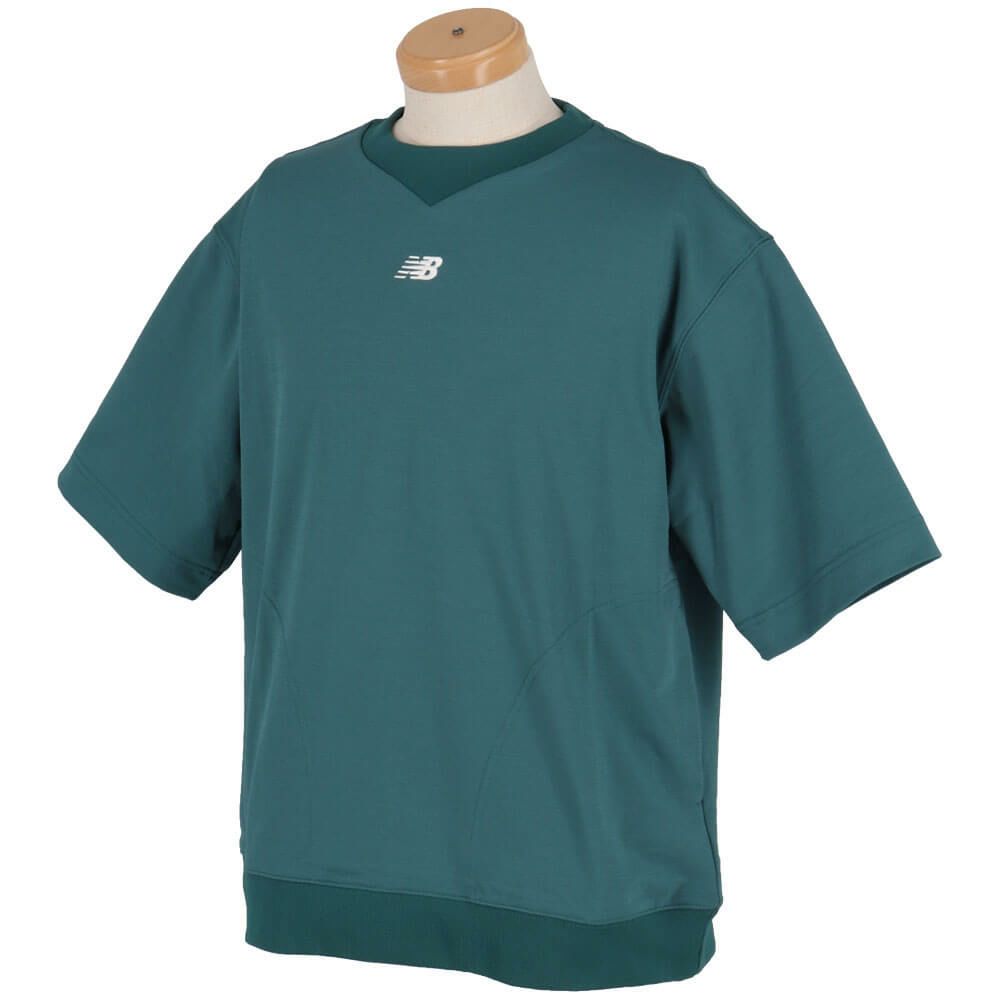ニューバランスゴルフ　メンズ スウェット ハーフスリーブ クルーネック シャツ 012-5164001　2025年モデル 詳細7
