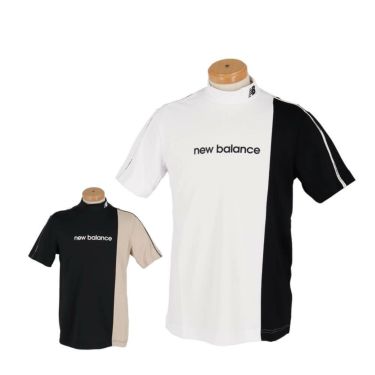ニューバランスゴルフ　メンズ 半袖 モックネック シャツ 012-5166008　2025年モデル