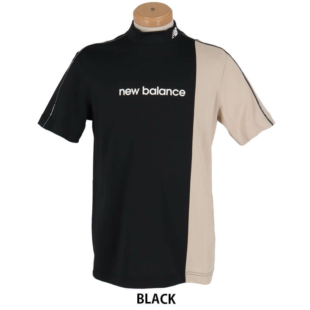 ニューバランスゴルフ　メンズ 半袖 モックネック シャツ 012-5166008　2025年モデル 詳細2