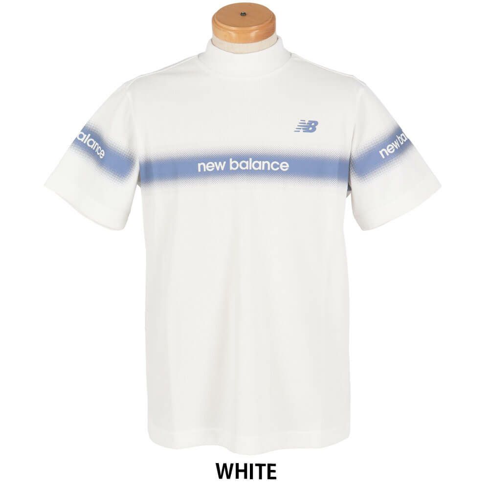 ニューバランスゴルフ　メンズ 半袖 モックネック シャツ 012-5166012　2025年モデル 詳細5