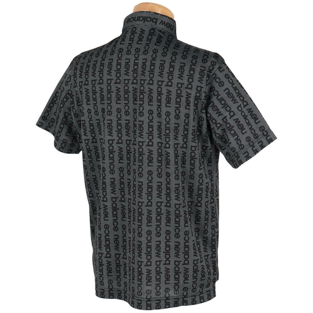 ニューバランスゴルフ　メンズ ロゴストライプ柄 半袖 ポロシャツ 012-5168006　2025年モデル 詳細3