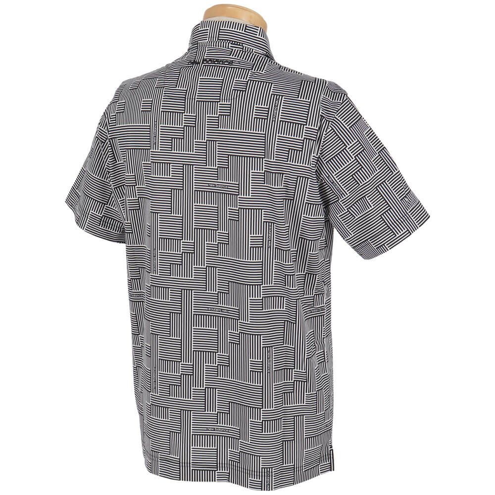 ニューバランスゴルフ　メンズ メッシュ ジオメトリ 半袖 ポロシャツ 012-5168010　2025年モデル 詳細3