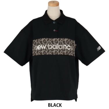 ニューバランスゴルフ　レディース ハーフスリーブ ビッグ ポロシャツ 012-5160503　2025年モデル 詳細2