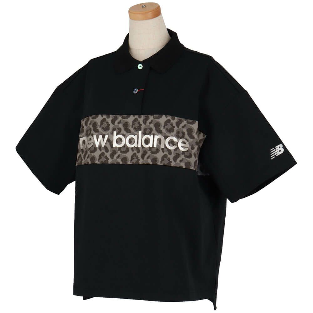 ニューバランスゴルフ　レディース ハーフスリーブ ビッグ ポロシャツ 012-5160503　2025年モデル 詳細4