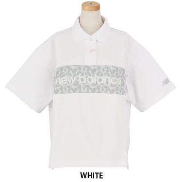 ニューバランスゴルフ　レディース ハーフスリーブ ビッグ ポロシャツ 012-5160503　2025年モデル 詳細5
