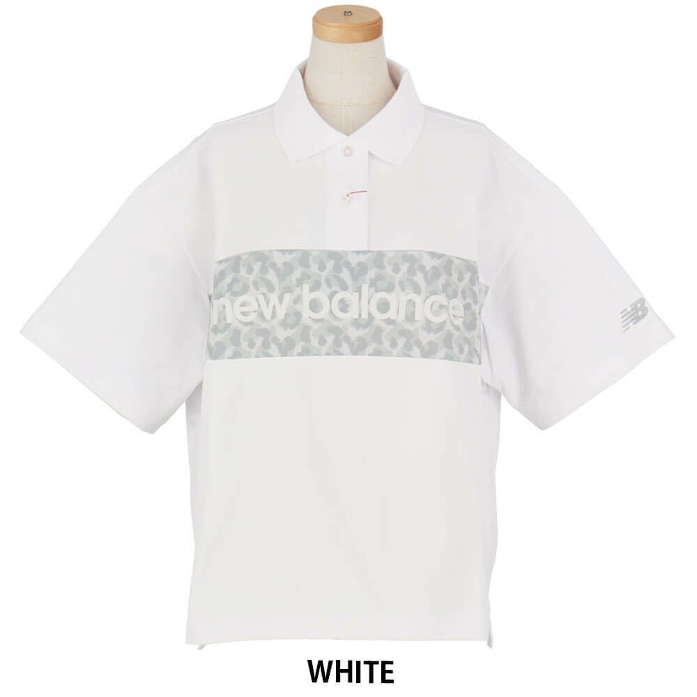 ニューバランスゴルフ　レディース ハーフスリーブ ビッグ ポロシャツ 012-5160503　2025年モデル 詳細5