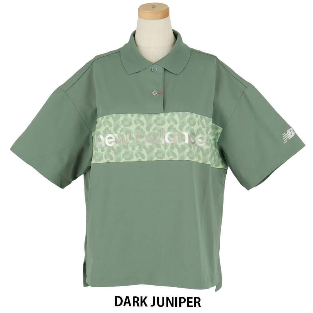 ニューバランスゴルフ　レディース ハーフスリーブ ビッグ ポロシャツ 012-5160503　2025年モデル 詳細8