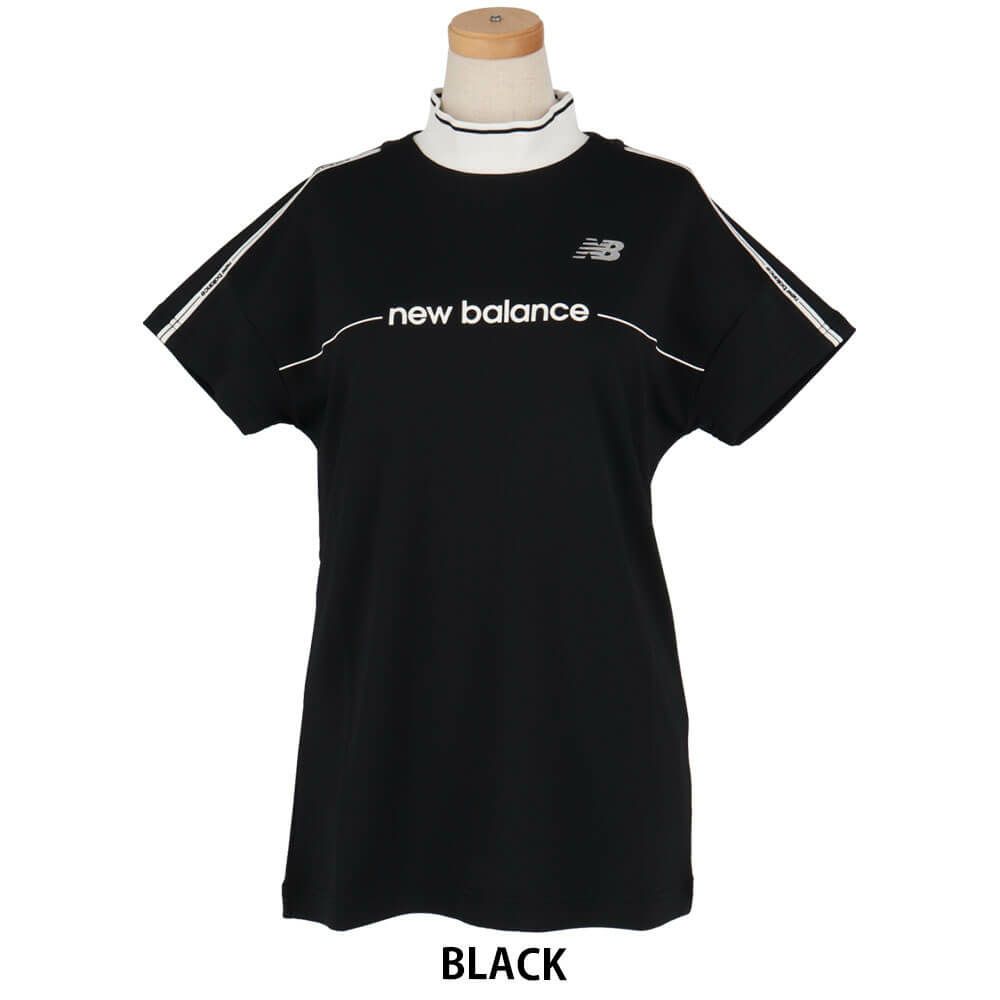 ニューバランスゴルフ　レディース 半袖 モックネック シャツ 012-5166505　2025年モデル 詳細2