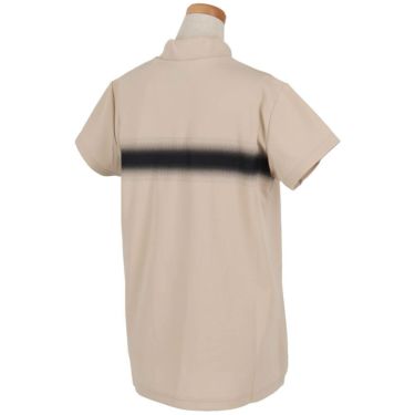 ニューバランスゴルフ　レディース 配色ロゴライン 半袖 モックネック シャツ 012-5166509　2025年モデル 詳細9