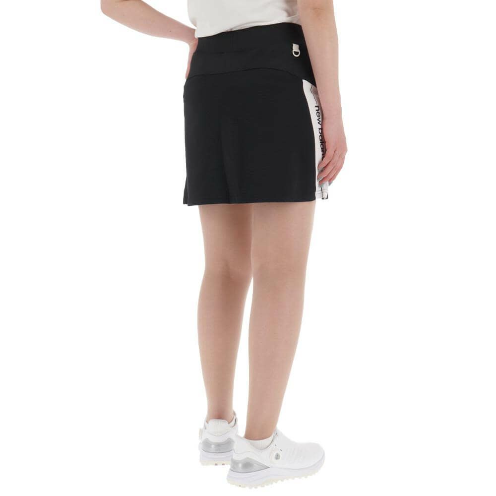 ニューバランスゴルフ　レディース ロゴプリント タックボーダー インナーパンツ一体型 スカート 012-5134508　2025年モデル 詳細3