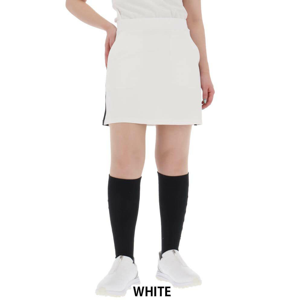 ニューバランスゴルフ　レディース ロゴプリント タックボーダー インナーパンツ一体型 スカート 012-5134508　2025年モデル 詳細7