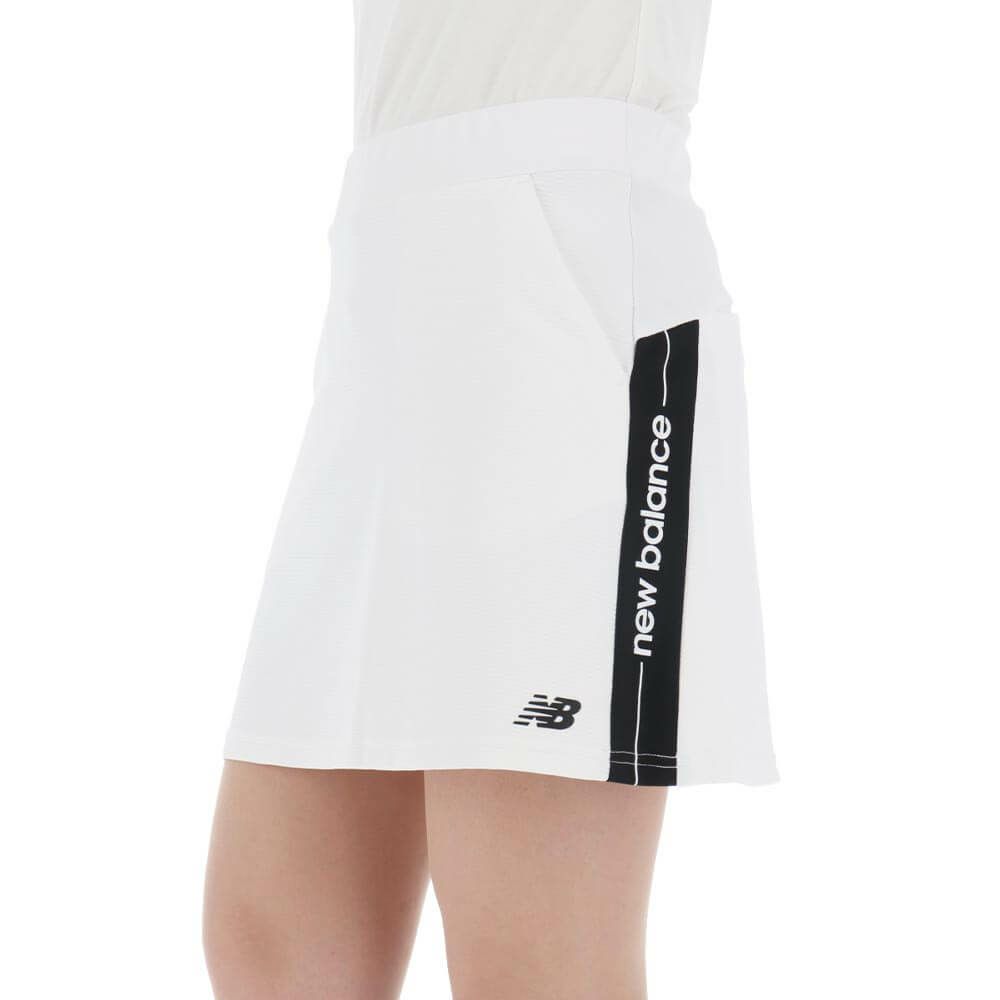 ニューバランスゴルフ　レディース ロゴプリント タックボーダー インナーパンツ一体型 スカート 012-5134508　2025年モデル 詳細10