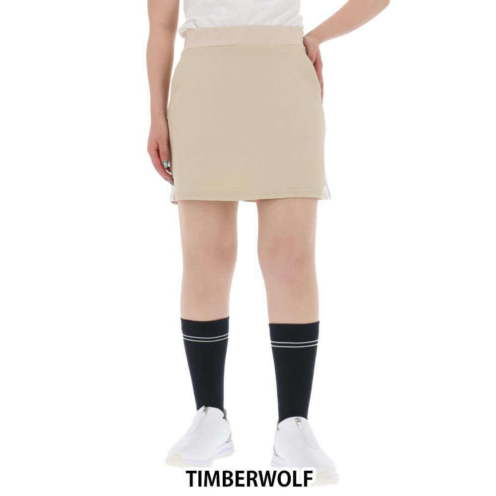 ニューバランスゴルフ　レディース ロゴプリント タックボーダー インナーパンツ一体型 スカート 012-5134508　2025年モデル 詳細11