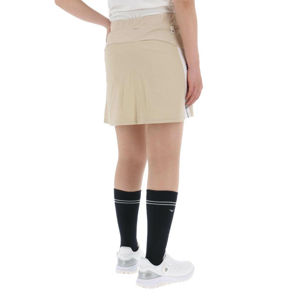 ニューバランスゴルフ　レディース ロゴプリント タックボーダー インナーパンツ一体型 スカート 012-5134508　2025年モデル 詳細12