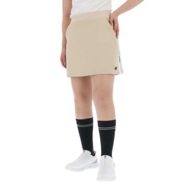 ニューバランスゴルフ　レディース ロゴプリント タックボーダー インナーパンツ一体型 スカート 012-5134508　2025年モデル 詳細13