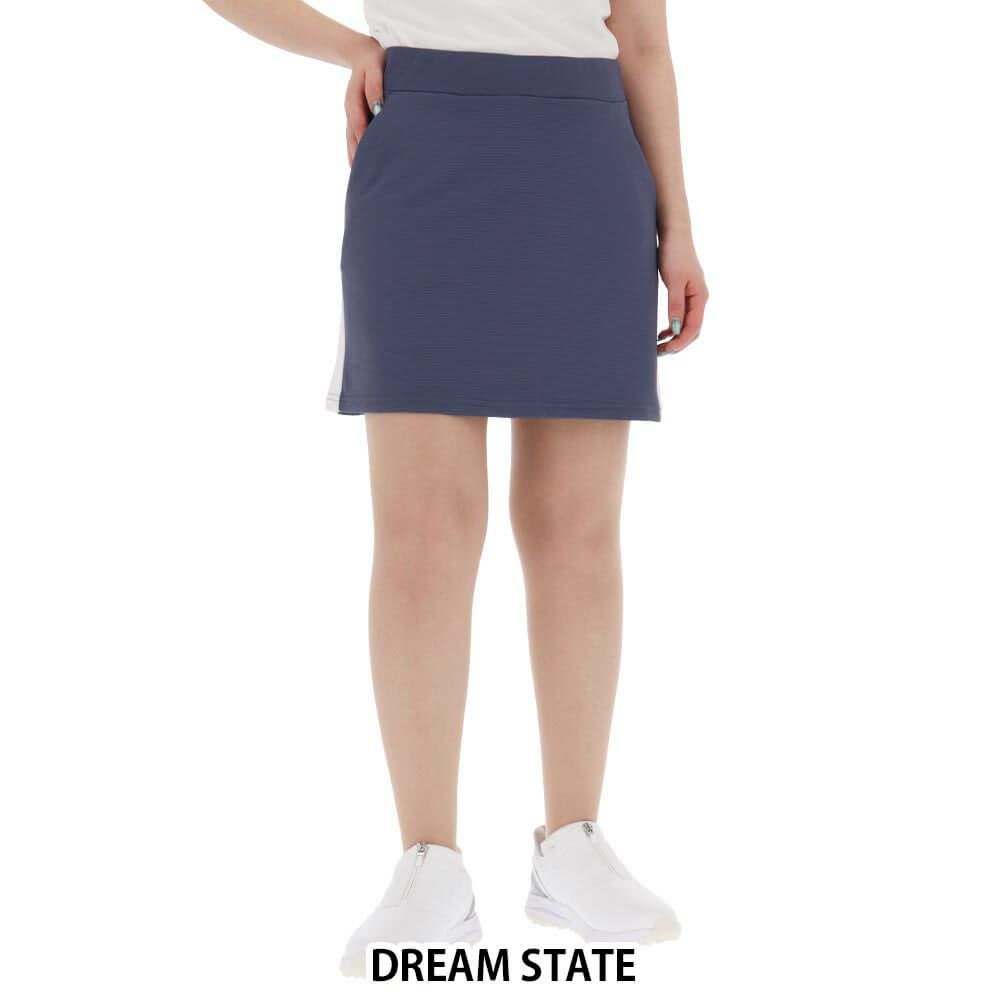 ニューバランスゴルフ　レディース ロゴプリント タックボーダー インナーパンツ一体型 スカート 012-5134508　2025年モデル 詳細15