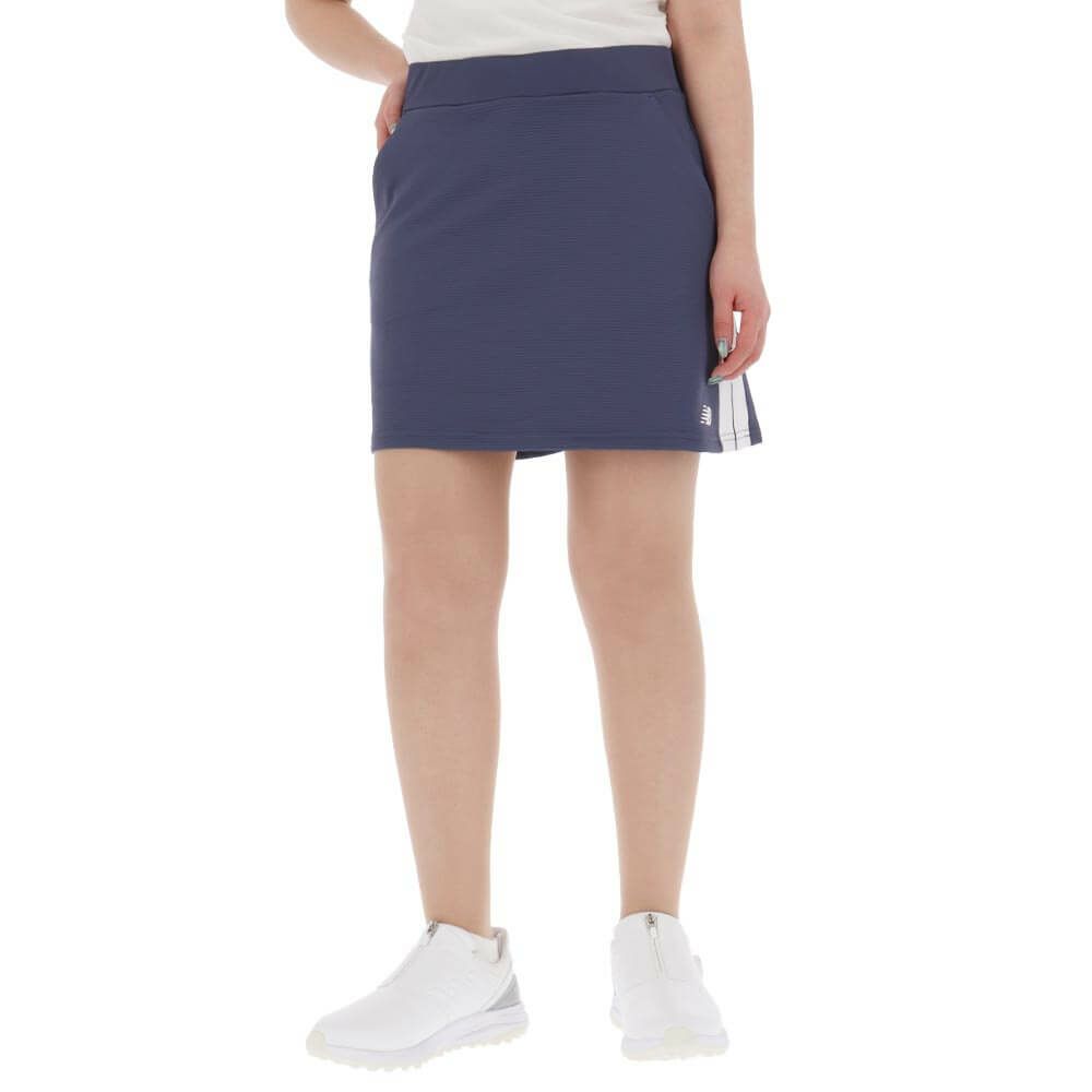 ニューバランスゴルフ　レディース ロゴプリント タックボーダー インナーパンツ一体型 スカート 012-5134508　2025年モデル 詳細17